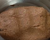 A picture of step 2 of Ragi thepla.