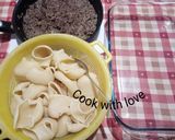 Pas rețetă Cochilii umplute cu carne de cârnați 3 fotografie