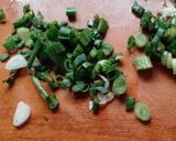 Foto del paso 3 de la receta: Guarnición de cubitos de pollo cremosos (con ajo)