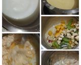 A picture of step 3 of Jelly fruit custard.