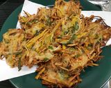รูปขั้นตอนการทำที่ 2 ของ ข้าวหน้าผักทอด (かき揚げ丼)