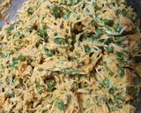 A picture of step 3 of Banana fenugreek fritters.