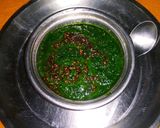 मूली के पत्ते की चटनी(Mooli ke Patte ki chutney recipe in hindi) रेसिपी चरण 3 फोटो