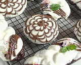 Foto langkah ke 7 dari resep Monocrome Donuts (Charcoal Donuts).