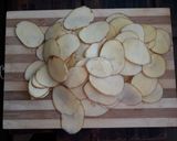 A picture of step 8 of Potato Roses.