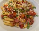 A picture of step 6 of Chicken Arrabbiata.