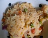 વેજીટેબલ ઉપમા (Vegetable Upma Recipe In Gujarati) રેસીપી સ્ટેપ5ફોટો