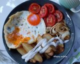 Foto langkah ke 5 dari resep Sarapan Kentang Ceplok.