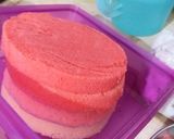 Foto langkah ke 6 dari resep 182. Ombre Cake Pinky Lovers (Bolu Kukus).