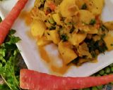 मिक्स सब्जी(mix sabzi recipe in hindi) रेसिपी चरण 4 फोटो