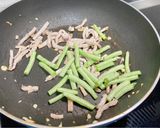 味噌四季豆肉絲的食譜步驟3照片