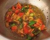 A picture of step 2 of Drumstick Dal.