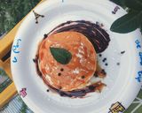Hình bước làm 2 của món Bánh Pancake kiểu nhật cho bé