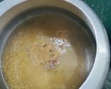 A picture of step 3 of Jaggery Khichdi.