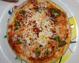 મિક્સ વેજીટેબલ પીઝા 🍕 [Mix Vegetables Pizza Recipe in Gujarati] રેસીપી સ્ટેપ9ફોટો