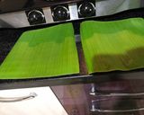 A picture of step 4 of ‘Panki’: A Traditional yet, a 'Lost' Gujarati Snacks Recipe.