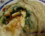 Foto del paso 10 de la receta: Hojas de acelga rellenas, napadas con bechamel de gorgonzola