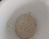 A picture of step 2 of Lahmacun - Turkish minced lamb pitta/pizza.
