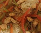 Foto del paso 5 de la receta Fideos vegetales con verduras y pollo