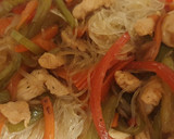 Foto del paso 5 de la receta: Fideos vegetales con verduras y pollo