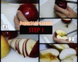 Foto langkah ke 1 dari resep Rose Apple Roll Tanpa Oven.