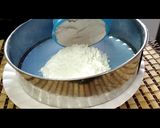 A picture of step 1 of Eggless chocolate cake in appam patra.