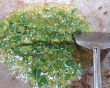 Foto langkah ke 3 dari resep 28. Nasi goreng hijau 👩🍳.