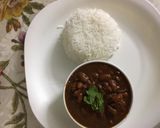 A picture of step 3 of Rajma chawal in my style.