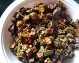 मसाला भिंडी (masala bhindi recipe in Hindi) रेसिपी चरण 5 फोटो
