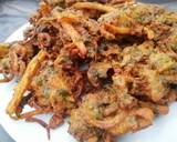 Palak and Finger Chips Pakora recipe step 2 photo