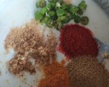 A picture of step 4 of Pahadi Cucumber Raita.