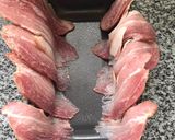 Foto del paso 1 de la receta: Pollo envuelto en panceta
