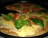 Foto del paso 8 de la receta: Pizza fácil con harina integral