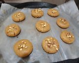 A picture of step 5 of Besan NanKhatai.