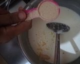 A picture of step 5 of Alfredo Pasta.