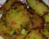 A picture of step 3 of Vegetable semolina cutlet.