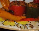 A picture of step 12 of Persian Stuffed bell peppers.