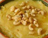 A picture of step 4 of Ricotta cheese halwa.