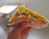 A picture of step 12 of Stuffed cheesy tortillas.