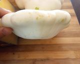 Foto del paso 1 de la receta: Calabaza White Scallope rellena