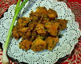 A picture of step 5 of Green Garlic Pokoda.