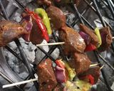 A picture of step 4 of Liver kebab.