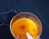 A picture of step 1 of Mango slushie.