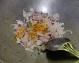 A picture of step 2 of French beans curry.