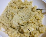 A picture of step 1 of Kibbeh Shamieh.