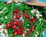 Hình bước làm 2 của món Gỏi rau muống tép đồng(trộn bằng mắm tôm)