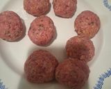 Foto del paso 1 de la receta Albóndigas en salsa con aceitunas