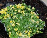 A picture of step 4 of Cheesy Spinach Corn Sandwich.