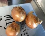 Une image de l'étape 1 de Oignons croustillants aux épices et parmesan.