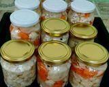 Karfiol savanyúság tartósítószer nélkül recept fázis 3 fotója